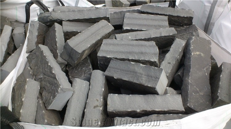 Liscannor Stone, Moher Stone Walling Bricks, Sawn Cut Masonry Brick
