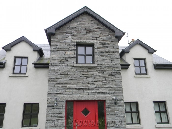 Liscannor Stone, Moher Stone Walling Bricks, Sawn Cut Masonry Brick