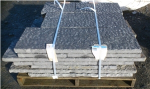Liscannor Stone Piers and Wall Capping, Doolin Stone Wall Parapets