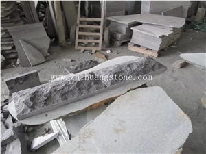 G684 Black Basalt Mushroom Stone