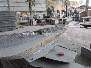 G684 Black Basalt Mushroom Stone