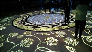 Onyx Lobby Floor Medallion