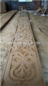 Yellow Sandstone Relief & Etching, Wall Reliefs