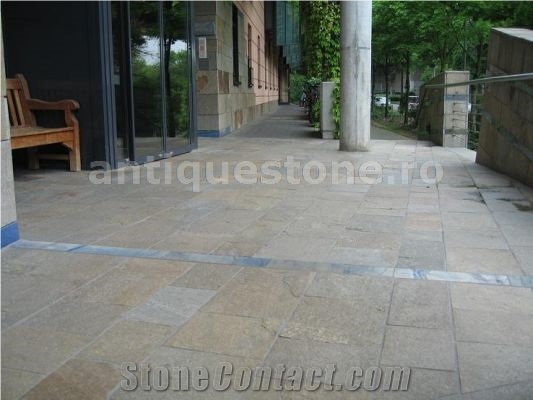 Gneiss Bacau Sicilia Golden Silver Natural Tiles