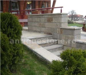Gneiss Bacau Sicilia Golden Silver Natural Tiles