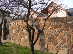 Gneiss Targu Mures Rust Cyprus Polygonal Wall and Floor Tiles