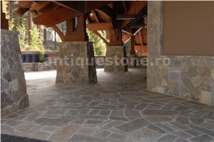 Gneiss Turda Polygonal Flagstone