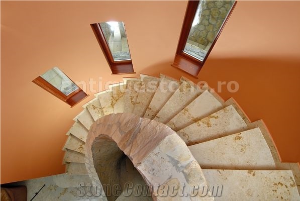 Jura Rotbunt Staircase, Steps, Risers