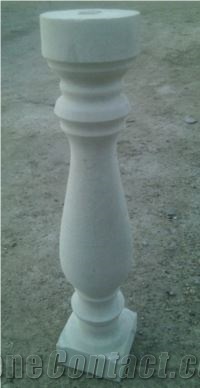 White Dream Limestone Balustrade and Hand Railing