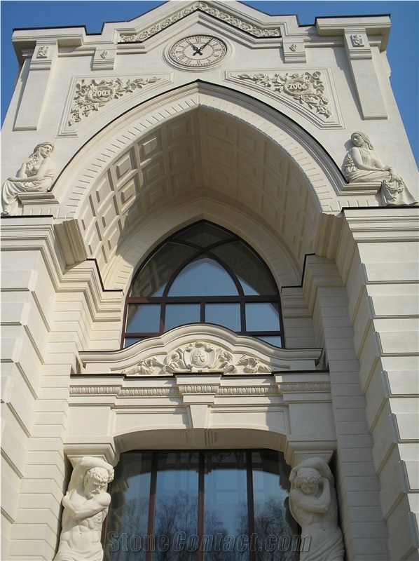 White Dream Limestone Building, Walling