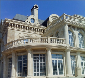 White Dream Limestone Building, Walling
