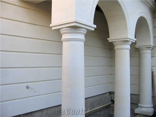 White Dream Limestone Building, Walling