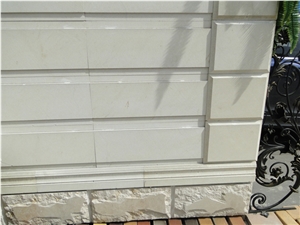 White Dream Limestone Building, Walling