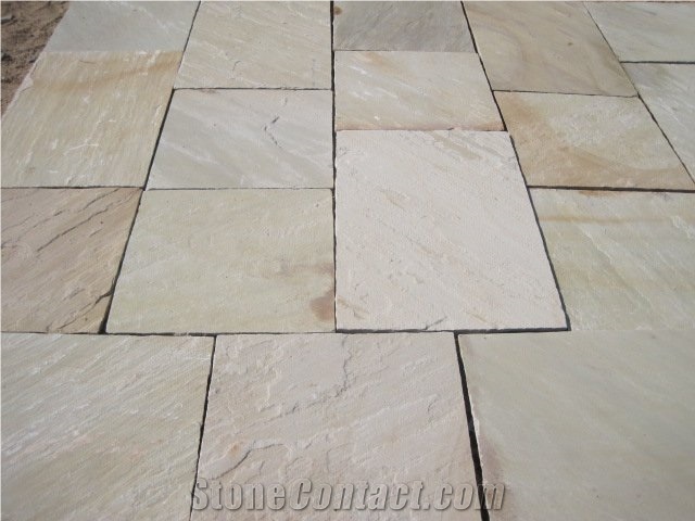 Mint Sandstone Hammered Edges Of the Jigsaw Puzzle