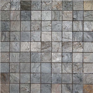 Ocean Green Slate Mosaic