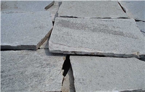 Silver-Gray Gneiss Flagstone