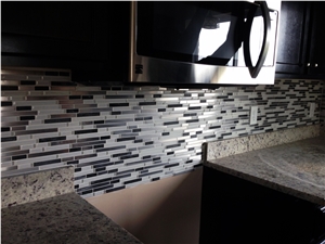 Glass Mosaic Kitchen Backsplash Mosaic Design