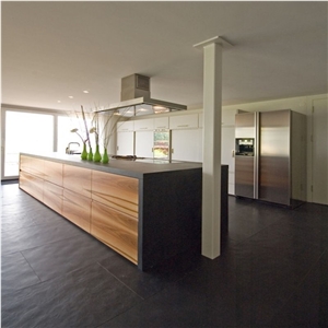 Zigano - Black Slate Kitchen Counter Unit