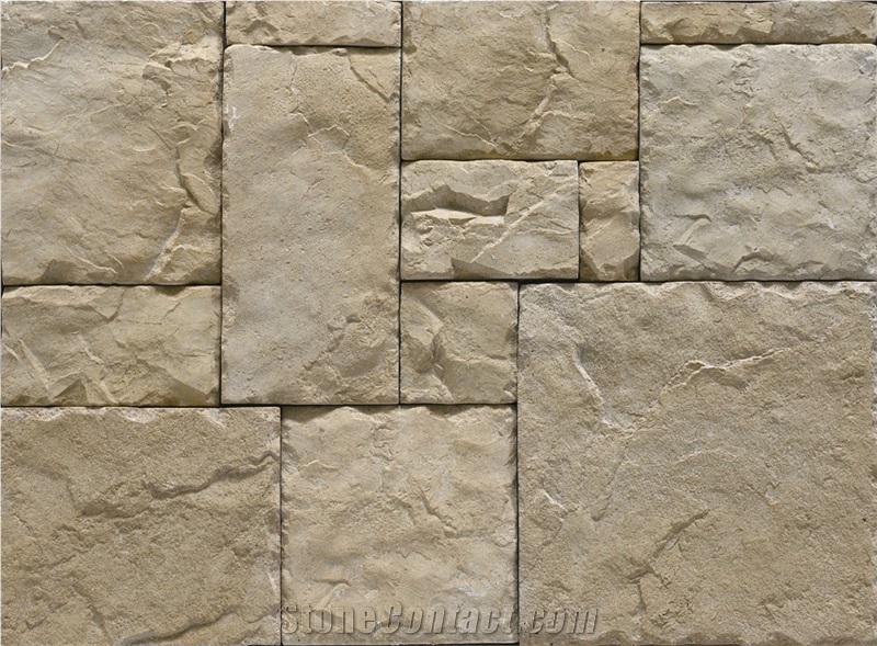 Castle Veneer Stone Manufactured Ledge stone, Concrete Stacked Stone veneer Wall Panels,Light Weight Faux Stones,high quality Artificial Cultured Stone