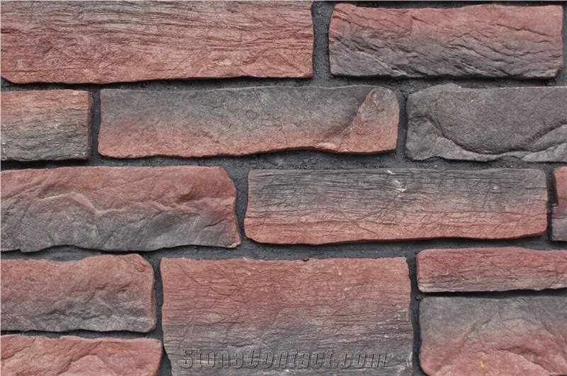 Cheap Manufactured Stone Castle Rock Veneer,Artificial Ledge Stone,Cultured Ledgestone,Fake Stacked Stone Veneer