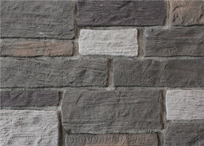 Cheap Manufactured Stone Castle Rock Veneer,Artificial Ledge Stone,Cultured Ledgestone,Fake Stacked Stone Veneer