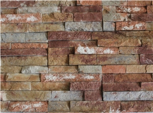 China Factory Man Made Yellow Slate Cultured Stacked Stone Veneer,Light Weight Slate Manufactured Ledge Stone for Indoor/Outdoor Building Walls Decor China Factory Man Made Yellow Slate Cultured Stacked Stone Veneer,Light Weight Slate Manufactured Ledge Stone for Indoor/Outdoor Building Walls Decor