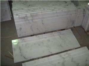 China White Marble Steps,Guangxi White Marble Stair Treads,Polished China Carrara White Marble Staircase & Stair Riser,Non-Slip Guangxi White Marble Stair China White Marble Steps,Guangxi White Marble Stair Treads,Polished China Carrara White Marble Staircase & Stair Riser,Non-Slip Guangxi White Marble Stair
