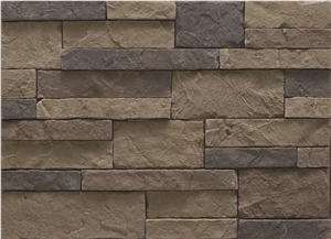 Chinese Cultured Manufactured Stone Veneer,Fashional Fake Ledge Stone,Decorative Faux Stacked Stone Veneer