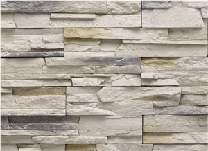 Chinese Manufacturered Ledge Stone,Cheap Interior Light Weight Artificial Stone Veneer for Wall Stone Decor,Cultured Stacked Stone Veneer