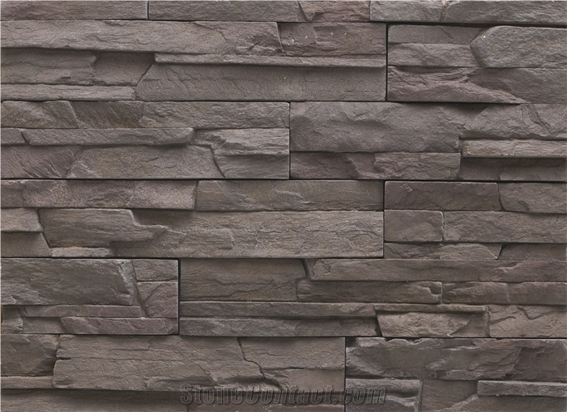 Chinese Manufacturered Ledge Stone,Cheap Interior Light Weight Artificial Stone Veneer for Wall Stone Decor,Cultured Stacked Stone Veneer