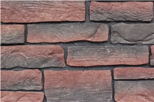 Cultured Manufactured Field Stone,Artificial Stone Veneer,Fake Stone Castle Rock Veneer for Constraction,Light Weight Stacked Stone Veneer Ledgestone,Faux Ledge Stone