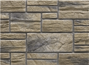 Cultured Stacked Stone Veneer,Fake Ledge Stone Wall Cladding,Cultured Manufactured Stone Wall Cladding,Fake Ledgestone for Wall Decor
