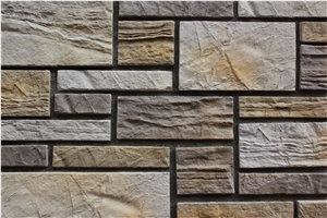 Cultured Stacked Stone Veneer,Fake Ledge Stone Wall Cladding,Cultured Manufactured Stone Wall Cladding,Fake Ledgestone for Wall Decor