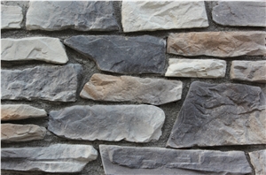 Cultured Stone Castle Rock Veneer,Manufactured Fieldstone,Factory Direct Fake Ledge Stone,Faux Stacked Stone Veneer, Castle Rock Ledge