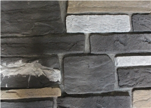 Cultured Stone Field Stone Expert Supply Fake Stone Castle Rock Veneer,Rock Cultured Ledge Stone Exterior Decorative Wall Stone for Garden Walls