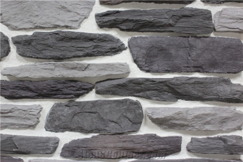 Easy Installed by Yourself Light Weight and Safe Cultured Stacked Stone Veneer,Manufactured Stone Fieldstone,Fake Ledge Stone,Faux Stone Castle Rock Veneer