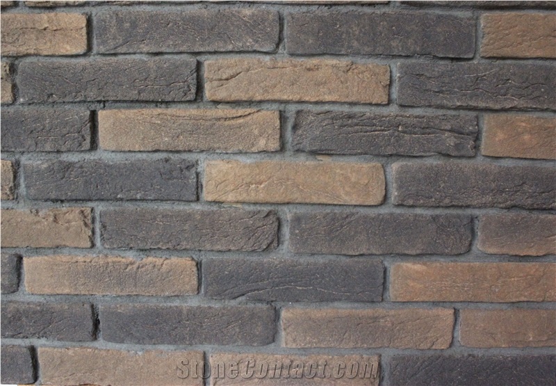 Foshan Artificial Cultured Stone Bricks Expert Building Stones,Competitive Price Fake Decor Wall Ledge Stone,Manufactured Stacked Stone Veneer Bricks for Sports Stores Wall Decoration