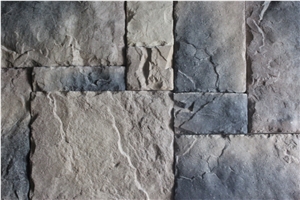 Foshan Factory Cheap Price Grey Cultured Castle Stone,Decorative Outdoor Manufactured Ledge Stone Wall