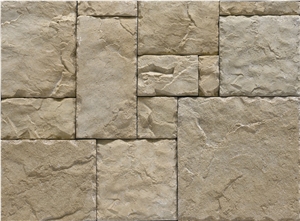 Foshan Factory Cheap Price Grey Cultured Castle Stone,Decorative Outdoor Manufactured Ledge Stone Wall