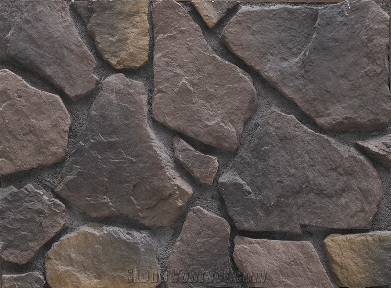 Foshan Factory Supply Cultured Stone Fieldstone,Cultured Stone Veneer Prices Manufactured Stone Castle Rock Veneer for Villa Wall Decor