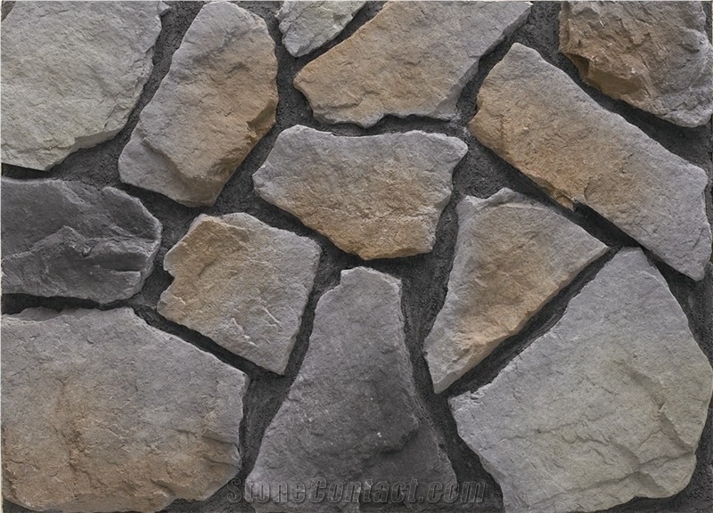 Foshan Factory Supply Cultured Stone Fieldstone,Cultured Stone Veneer Prices Manufactured Stone Castle Rock Veneer for Villa Wall Decor