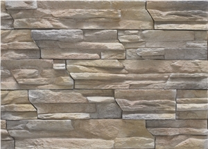Foshan Reliable Manufacturer Supplier Of Popular Mixed Color Cultural Fake Ledge Stone for Walls,Cultured Stone Veneer Wall Panel for Sale,Manufactured Ledgestone