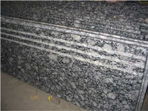 Guangdong Silver Grey Granite Steps,Sea Wave Flower Granite Stair Treads,Polished Wave Flower Granite Staircase with Stair Riser,Non-Slip Sea Wave Flower Granite Stair Guangdong Silver Grey Granite Steps,Sea Wave Flower Granite Stair Treads,Polished Wave Flower Granite Staircase with Stair Riser,Non-Slip Sea Wave Flower Granite Stair