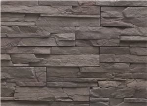 Guarantee Quality Factory Price White Color Cultured Stacked Stone Veneer,Non-Fading Manufactured Ledgestone Veneer for Tv Background Wall Decor