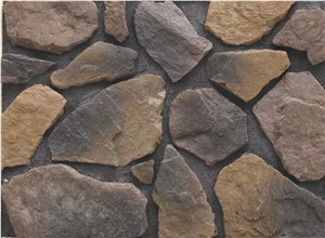 High Quality Cultured Stacked Filedstone Wall,Foshan Factory Expert Supply Manufactured Stone Castle Rock Veneer,Castle Rock Panel