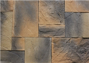 Light Weight Manufactured Castle Stone Veneer,Cultured Stacked Stone Veneer,Fake Ledge Stone,Artificial Stone Veneer