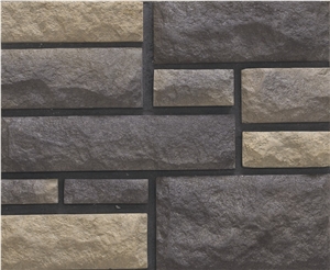 Manufactured Stone Castle Rock Veneer,Cultured Stacked Stone Veneer,Artificial Fake Stone Veneer,Faux Ledge Stone
