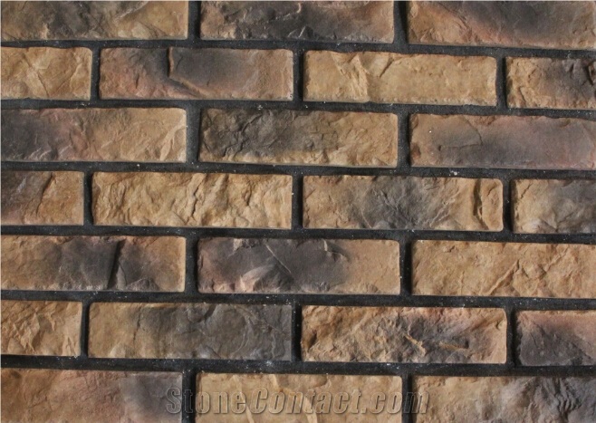 Nice Choice for Construction Wall Covering Materials,Cheap Factory Price Manufactured Ledge Stone Bricks,Cultured Stacked Stone Bricks with 1/3 Weight Of Natural Stones, Building Stones