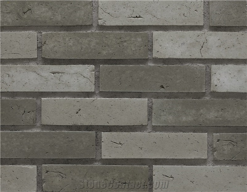 Smooth Surface Cutting Light Weight Fake Stone Bricks Building Stones,Factory Direct Cultured Stone Veneer Bricks for Commercial Buildings Wall Decor