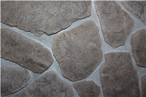 Weathering Resistant Manufactured Castle Rock Veneer Stone,Cultured Stone Fieldstone,Faux Ledge Stone for Wall Decor